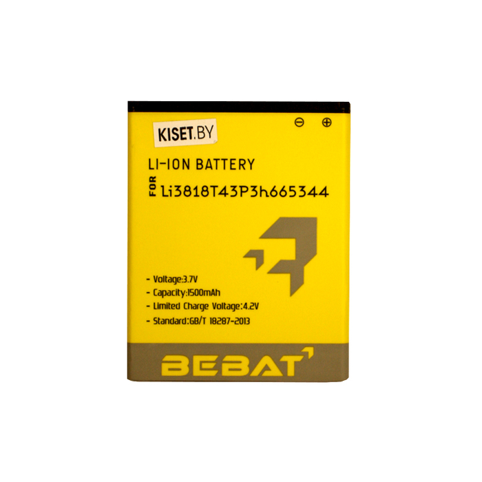 Аккумулятор BEBAT Li3818T43P3h665344 для ZTE Q Pro / GF3 / T320