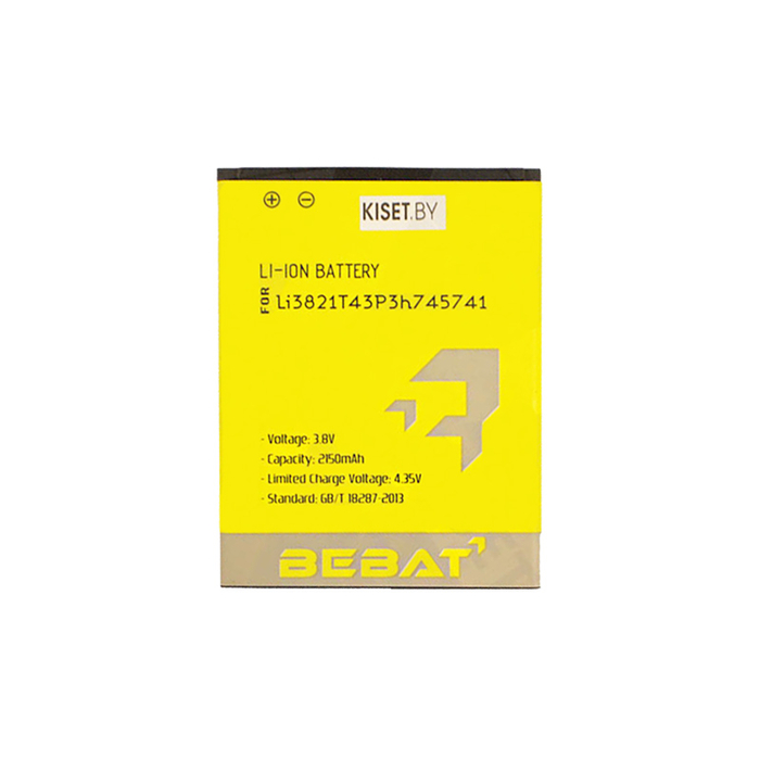 Аккумулятор BEBAT Li3821T43P3h745741 для ZTE Blade L5 / L5 Plus