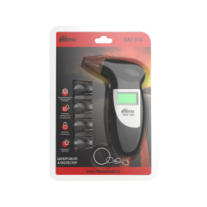 Алкотестер Ritmix RAT-310