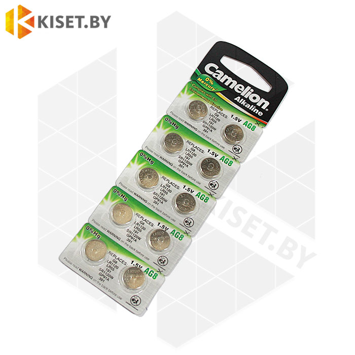 Батарейка Camelion AG8 / LR55 / G8 / SR1120W alkaline