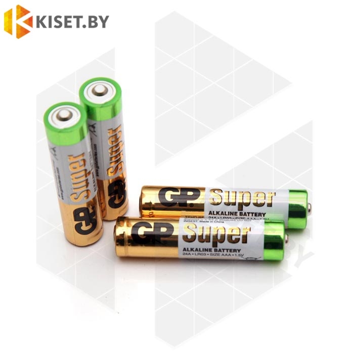 Батарейка AAA GP Super LR03 GP24A4 alkaline