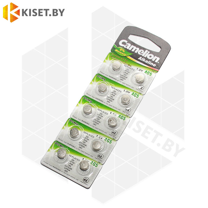 Батарейка Camelion AG5 / LR48 / G5 / SR754W alkaline