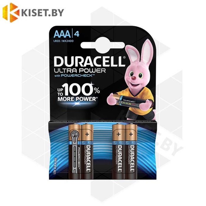 Батарейка AAA Duracell ULTRA LR03 MX2400 4 шт.