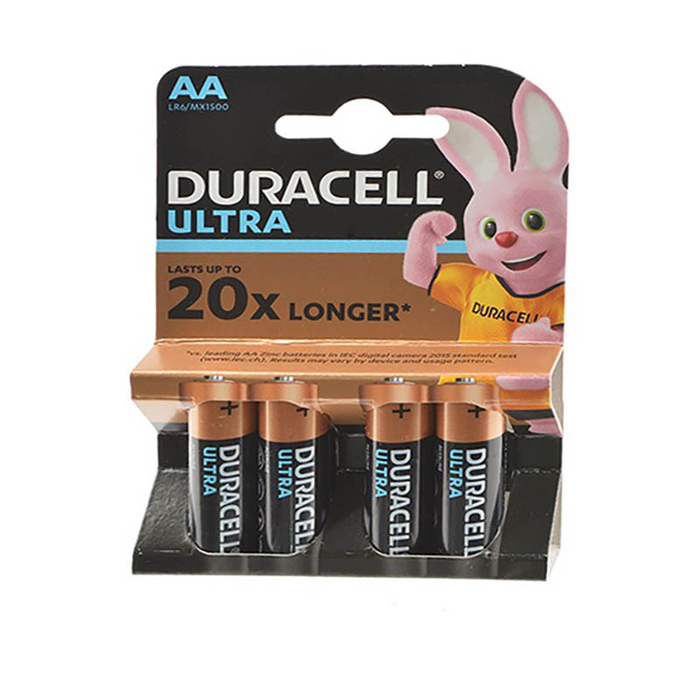 Батарейка AA Duracell ULTRA LR6 MX1500 4 шт.