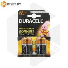 Батарейка AA Duracell LR6 MN1500 alkaline 4 шт