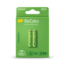 Аккумулятор AAA Ni-MH GP ReCyko GP85AAAHCE-2EB2 850mAh 2 шт