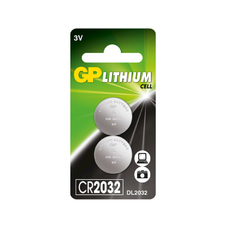Батарейка GP CR2032-7C2 CR2032 / DL2032 lithium 2 шт