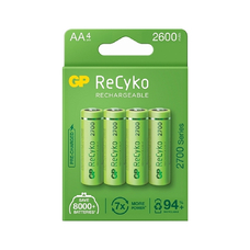 Аккумулятор AA Ni-MH ReCyko 2600mAh GP270AAHCE-2BE4 4 шт