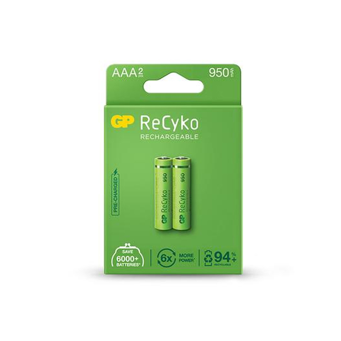 Аккумулятор AAA Ni-MH GP ReCyko GP100AAAHCE-2EB2 950mAh 2 шт