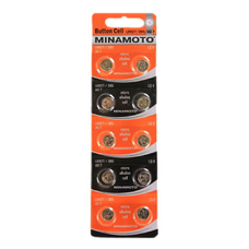 Батарейка Minamoto AG7 / LR57 / G7 / SR927W alkaline