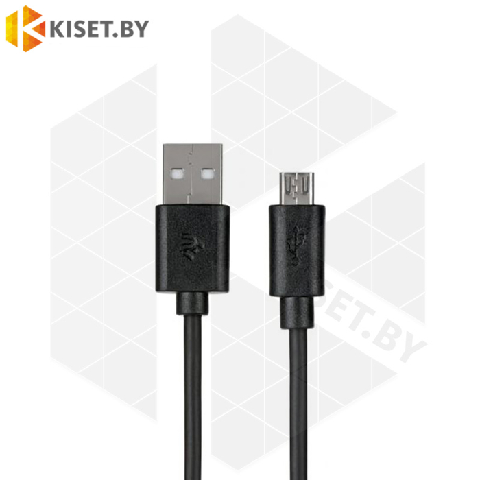 Кабель 2E USB-microUSB 1,5m 2E-CCMPVC-1.5MBL черный