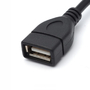 Удлинитель USB2.0 пассивный ATcom AT7206 феррит 1,5m черный
