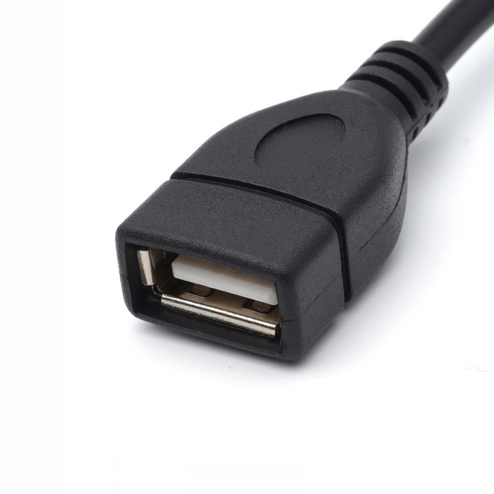 Удлинитель USB2.0 пассивный ATcom AT7206 феррит 1,5m черный