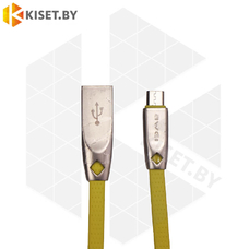 Кабель Awei CL-96 USB-microUSB 1m желтый