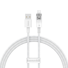 Кабель Baseus Explorer CATS010002 USB-A - Lightning 1m белый