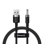 Кабель Baseus Cafule CADKLF-G1 USB-A - 3.5mm 2A 1m черно-серый