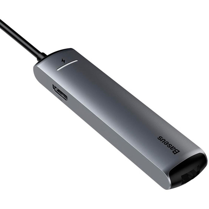 USB-хаб Baseus CAHUB-J0G Type-C PD черный