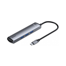USB-хаб Baseus CAHUB-J0G Type-C PD черный