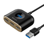 USB-хаб Baseus Square round CAHUB-AY01 USB3.0 черный