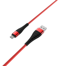 Кабель BOROFONE BX32 USB-A - MicroUSB 2.4A 1m красный
