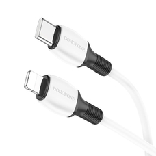 Кабель BOROFONE BX84 Type-C - Lightning 20W 1m белый