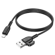 Кабель BOROFONE BX91 USB-A - Lightning 2.4A 1m черный