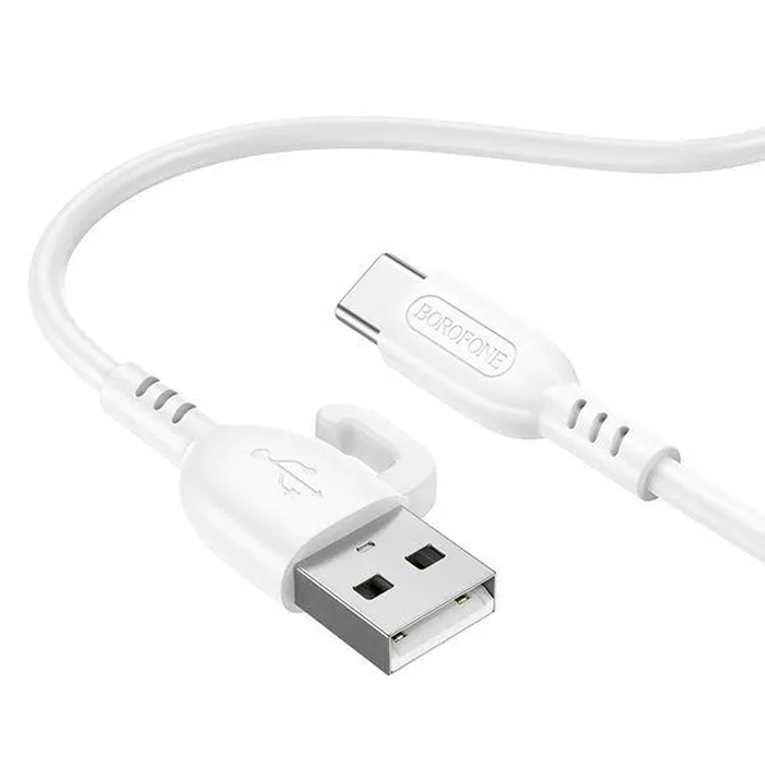Кабель BOROFONE BX91 USB-A - Type-C 1m белый