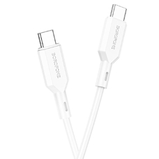 Кабель BOROFONE BX70 Type-C - Type-C 60W 1m белый