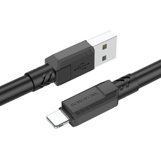 Кабель BOROFONE BX81 USB-A - Lightning 2.4A 1m черный