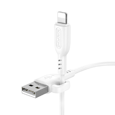Кабель BOROFONE BX91 USB-A - Lightning 2.4A 1m белый