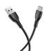 Кабель BOROFONE BX51 USB-A - Type-C 3A 1m черный
