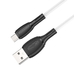 Кабель BOROFONE BX86 USB-A - MicroUSB 2.4A 1m белый