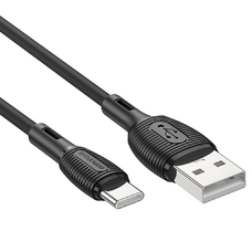 Кабель BOROFONE BX86 USB-A - Type-C 3A 1m черный