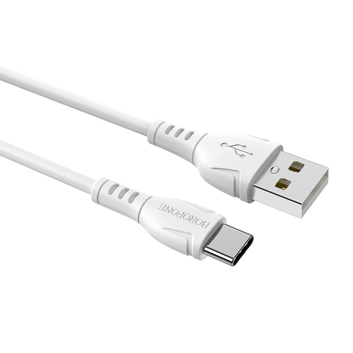 Кабель BOROFONE BX51 USB-A - Type-C 3A 1m белый