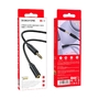 Кабель-удлинитель BOROFONE BL12 3,5mm AUX 2m черный