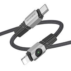 Кабель BOROFONE BU47 Type-C - Lightning 27W 1m черный