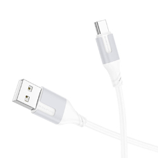 Кабель BOROFONE BX101 USB-A - Type-C 2.4A 1m белый
