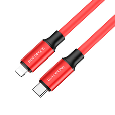 Кабель BOROFONE BX82 Type-C - Lightning 1m красный