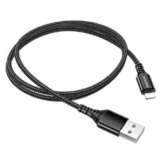 Кабель BOROFONE BX54 USB-A - Lightning 2.4A 1m черный
