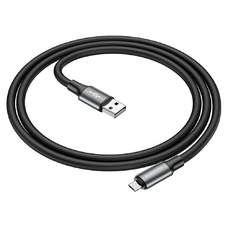 Кабель BOROFONE BX82 USB-A - MicroUSB 2.4A 1m черный