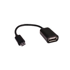 Адаптер OTG EXPERTS c USB-А на Micro-USB черный