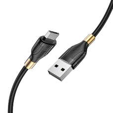 Кабель HOCO U92 Micro-USB 2.4A 1.2m черный
