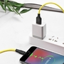 Кабель HOCO X21 Plus Micro-USB 2.4A 1m желтый