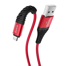 Кабель HOCO X38 Micro-USB 2.4A 1m красный