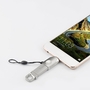 Адаптер OTG HOCO UA9 c USB-А на Type-C серебристый