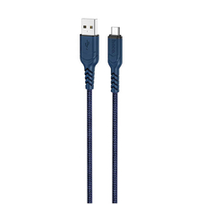 Кабель HOCO X59 Micro-USB 2.4A 1m синий