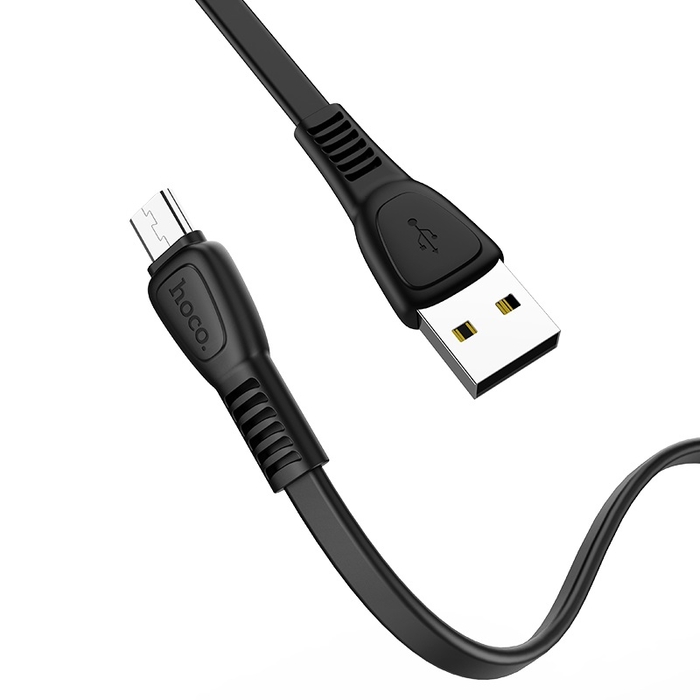 Кабель HOCO X40 Micro-USB 2.4A 1m черный