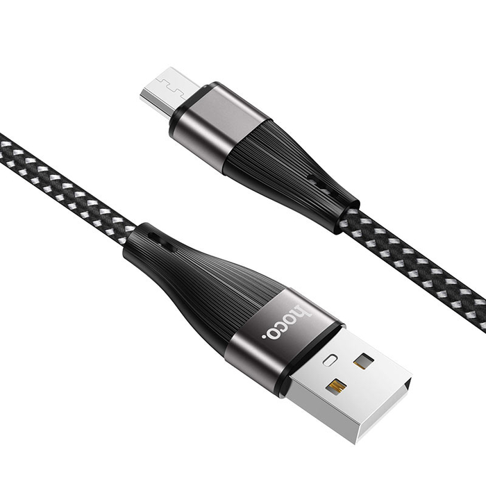 Кабель HOCO X57 Micro-USB 2.4A 1m черный