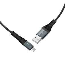 Кабель HOCO X38 Micro-USB 2.4A 1m черный