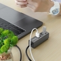 USB-хаб HOCO HB1 USB-A - 4USB-A серый